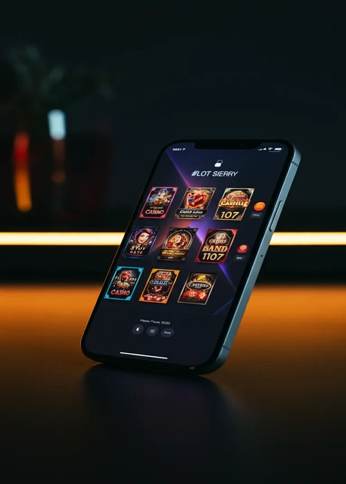 Bovegas Casino portal with gold and black theme and slots showcase